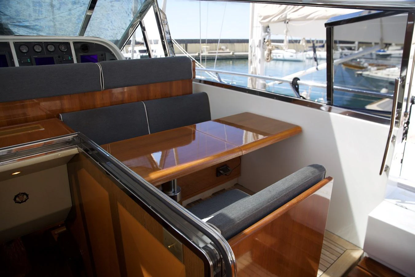 inside of a boat aboard SILVER SKY Yacht for Sale