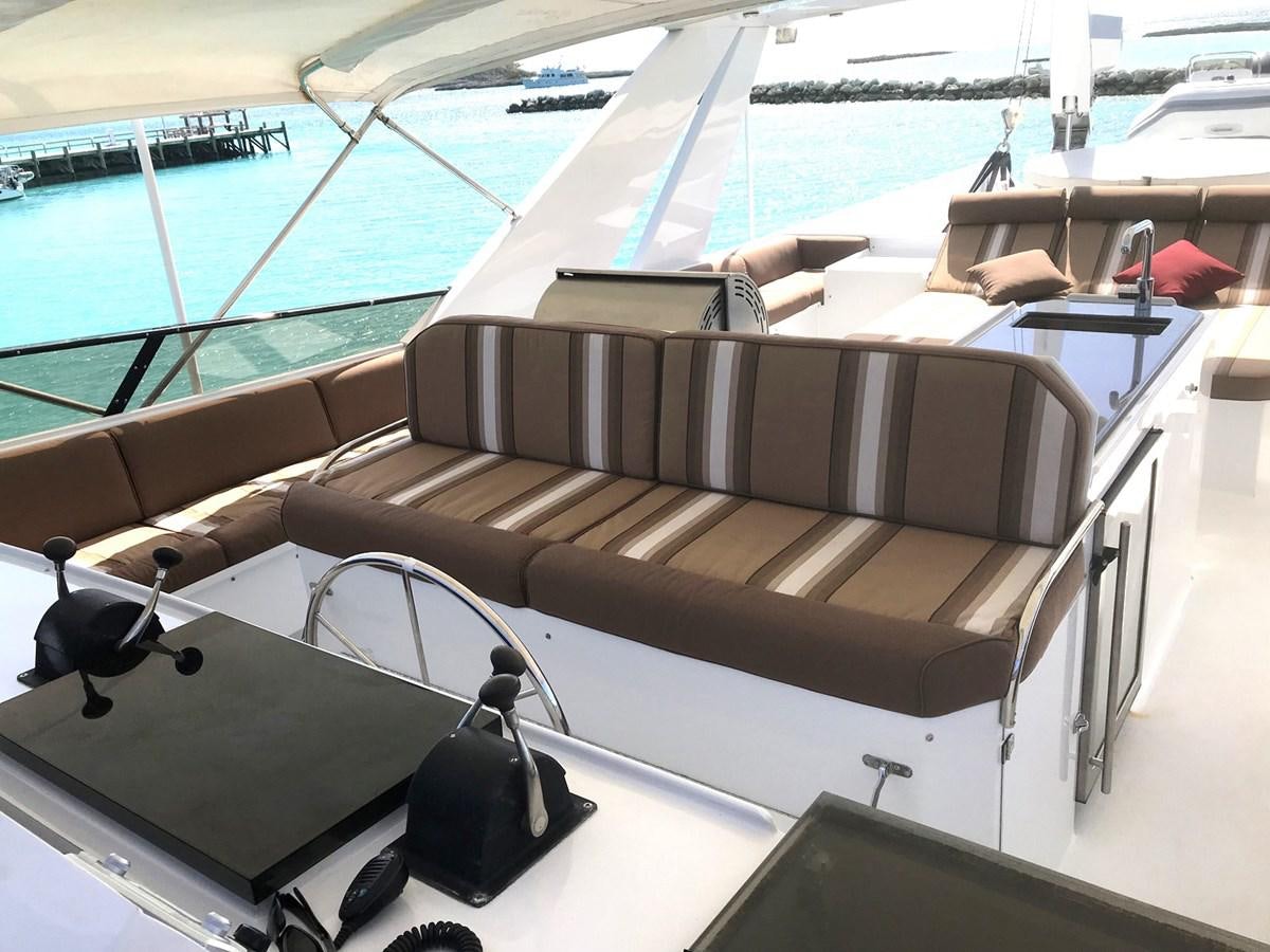 a boat on the water aboard MON SHERI Yacht for Sale
