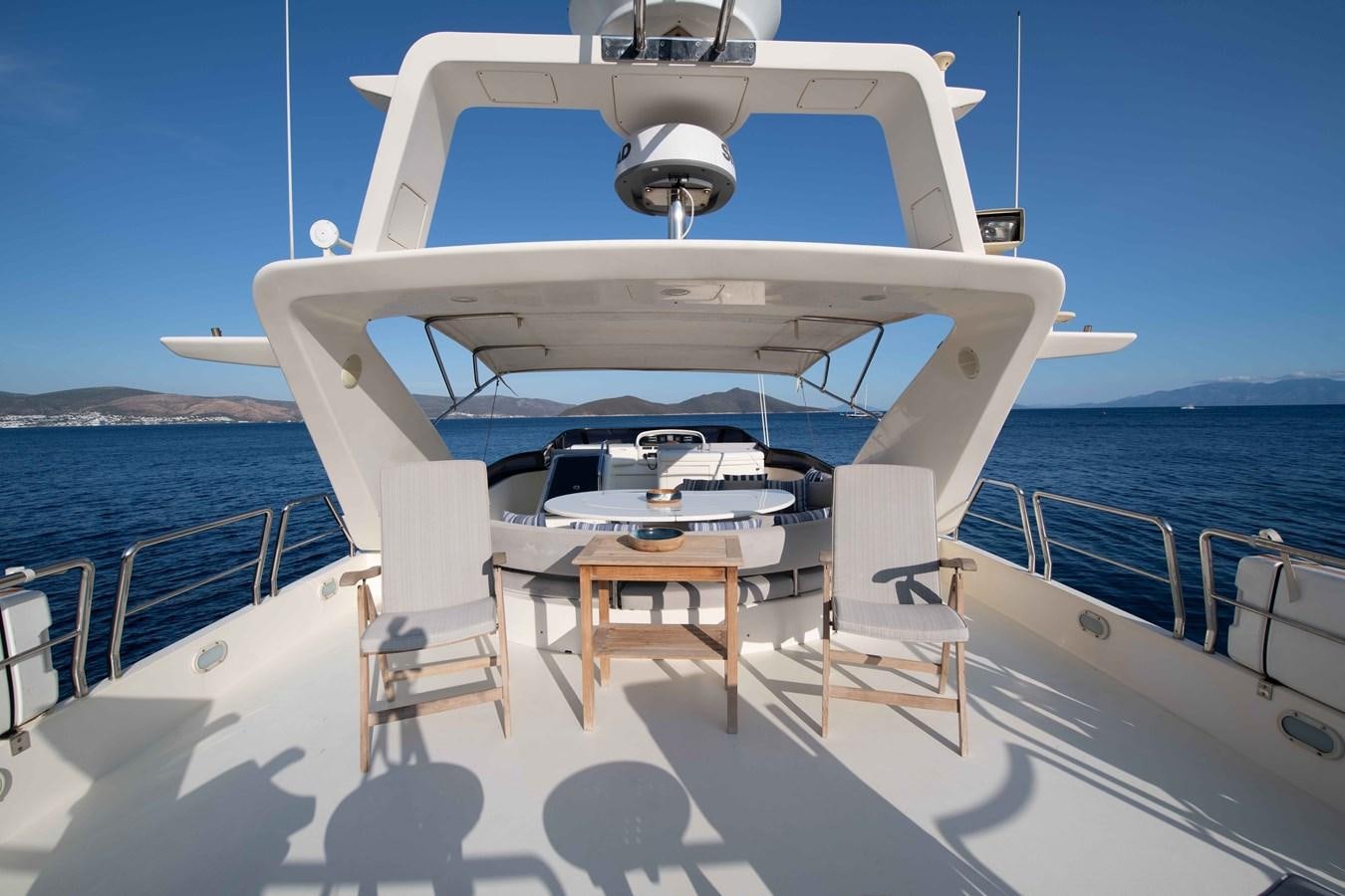 a boat on the water aboard STOLI Yacht for Sale