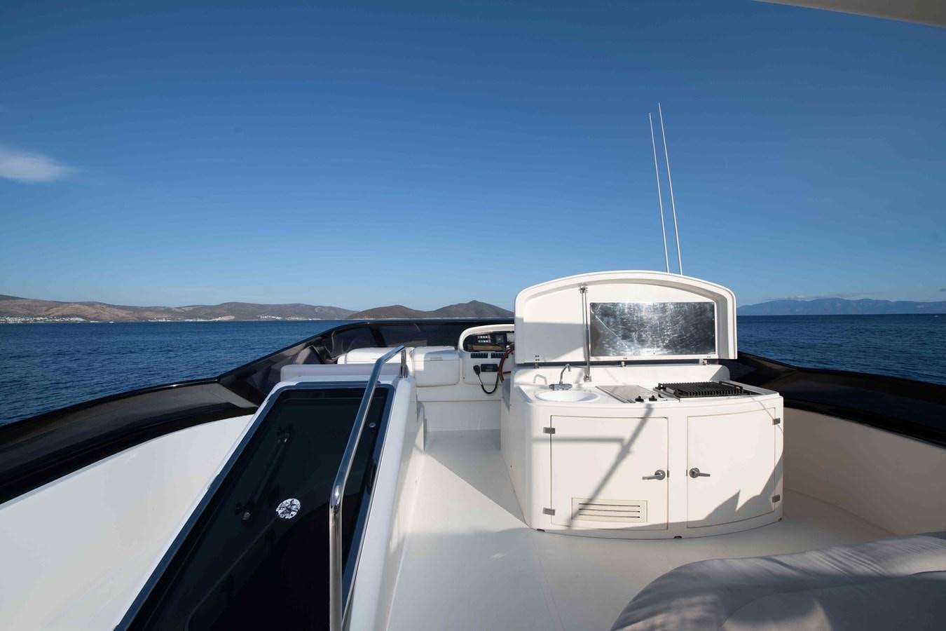 a boat on the water aboard STOLI Yacht for Sale