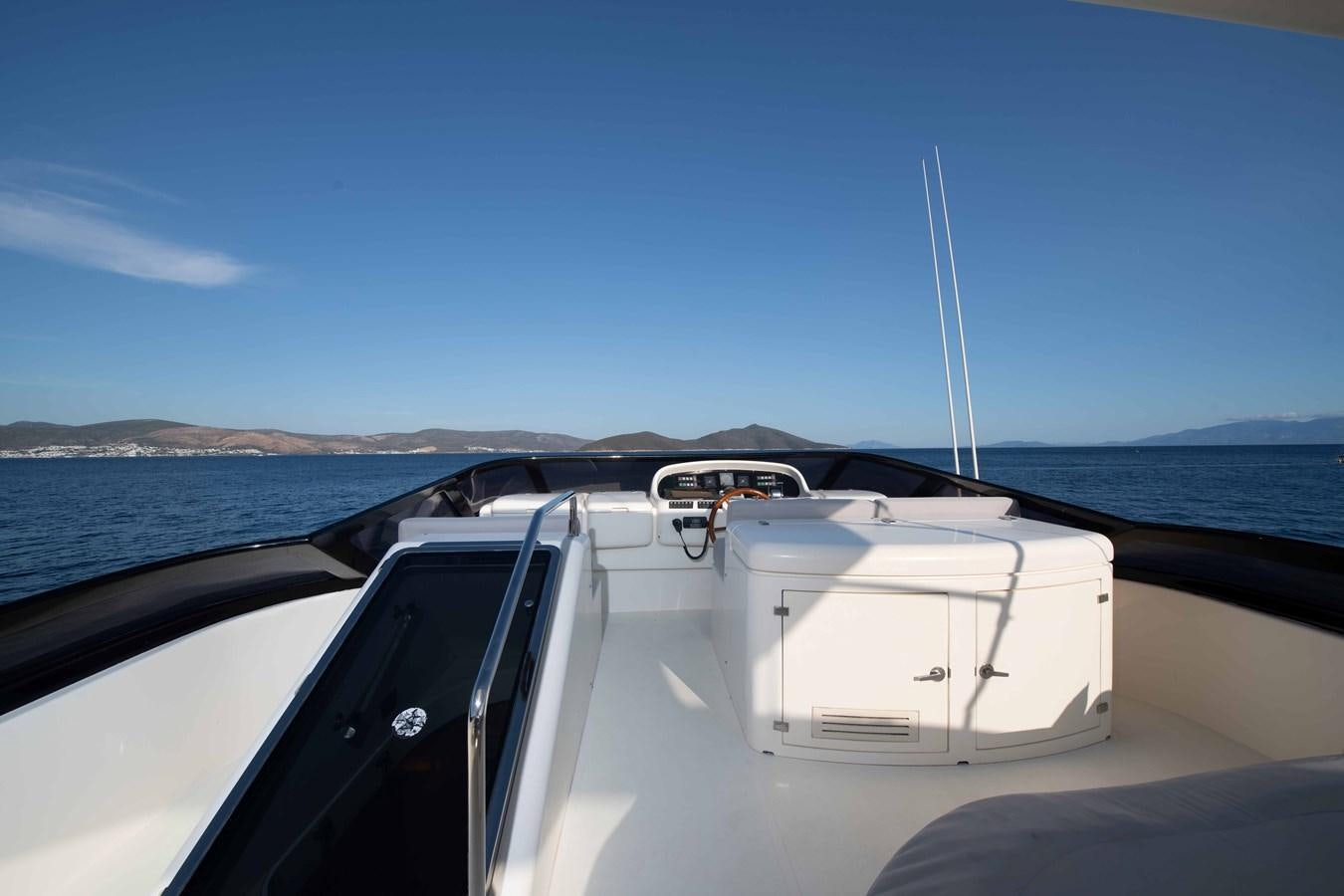 a boat on the water aboard STOLI Yacht for Sale
