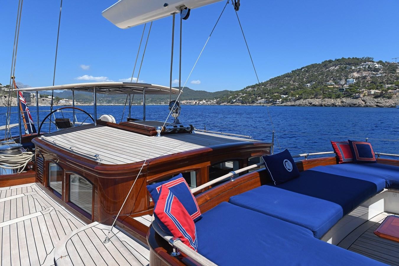 a boat on the water aboard ATALANTE Yacht for Sale