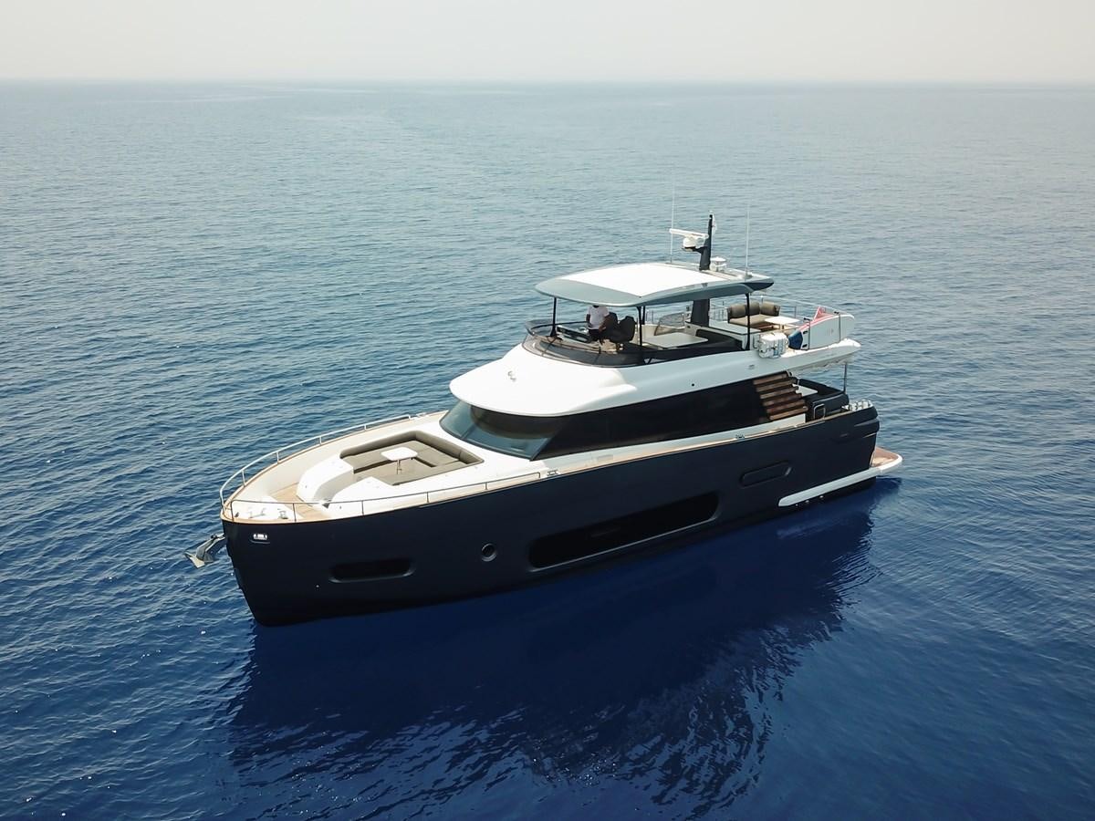a boat in the water aboard GREY T Yacht for Sale