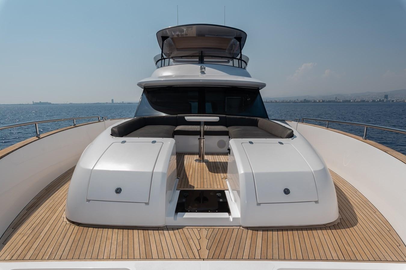 a boat on a boat aboard GREY T Yacht for Sale