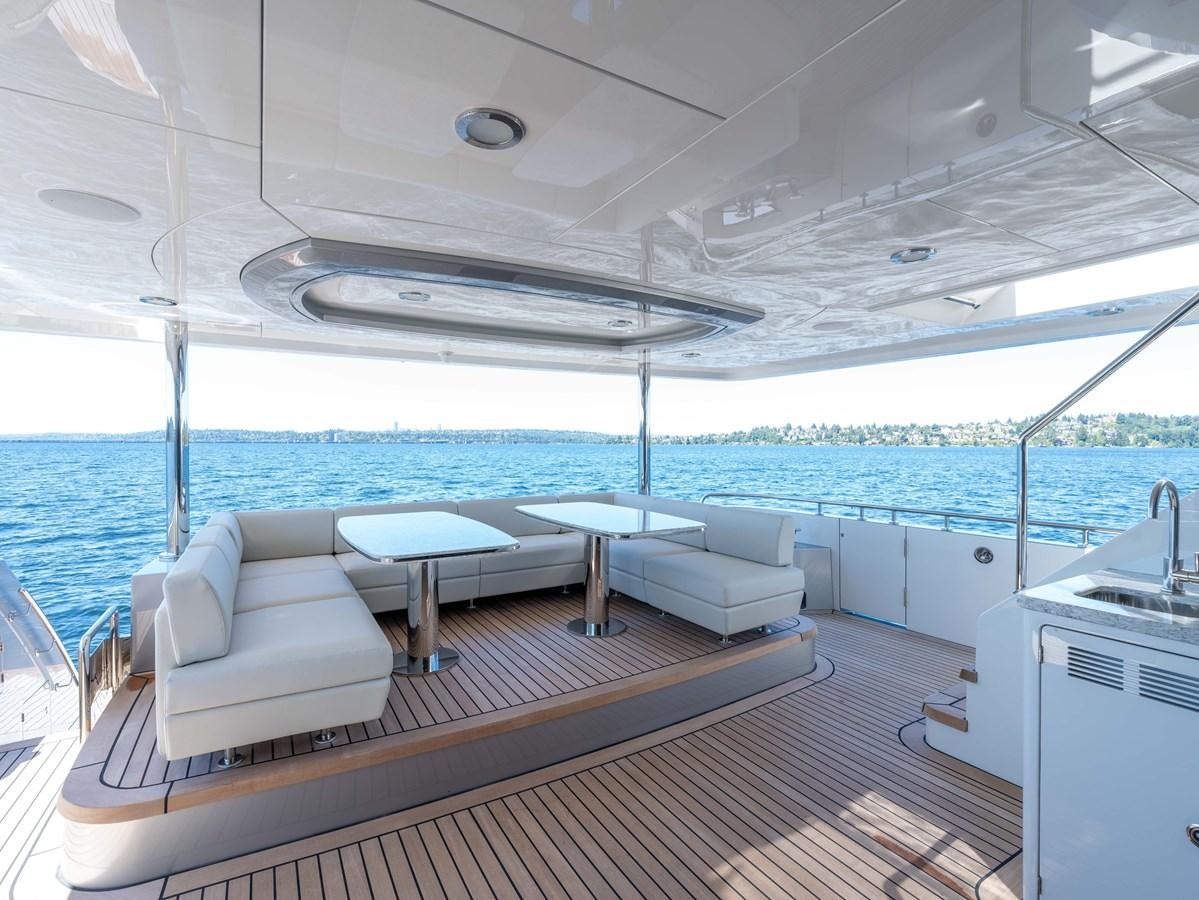 a boat on the water aboard OCEAN ALEXANDER 32L11 Yacht for Sale