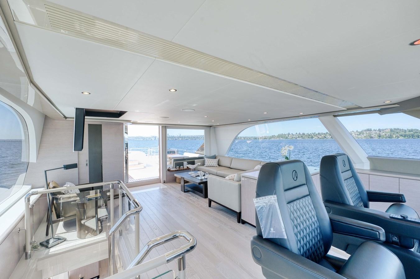 a boat on the water aboard OCEAN ALEXANDER 32L11 Yacht for Sale