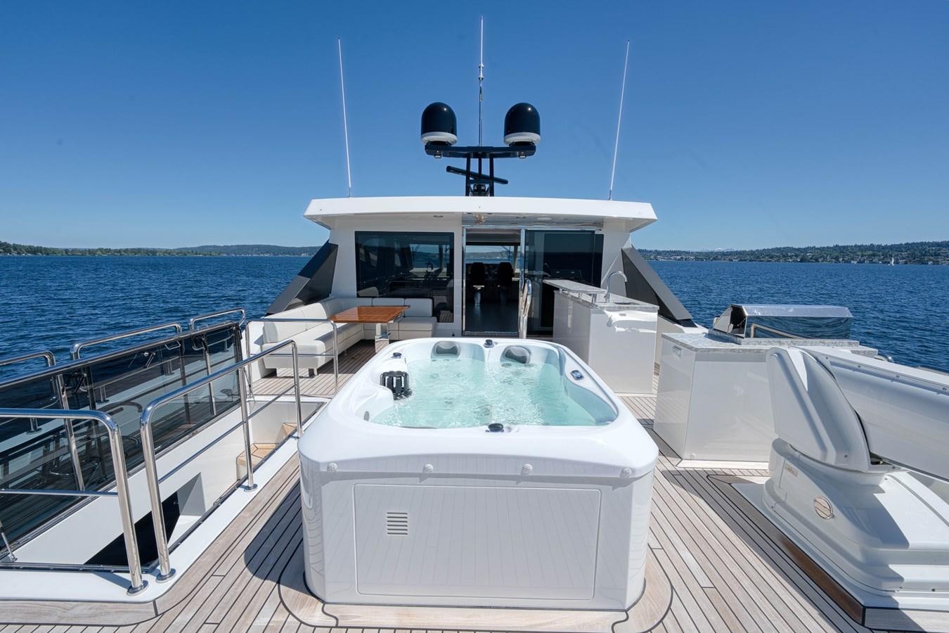 a boat on the water aboard OCEAN ALEXANDER 32L11 Yacht for Sale