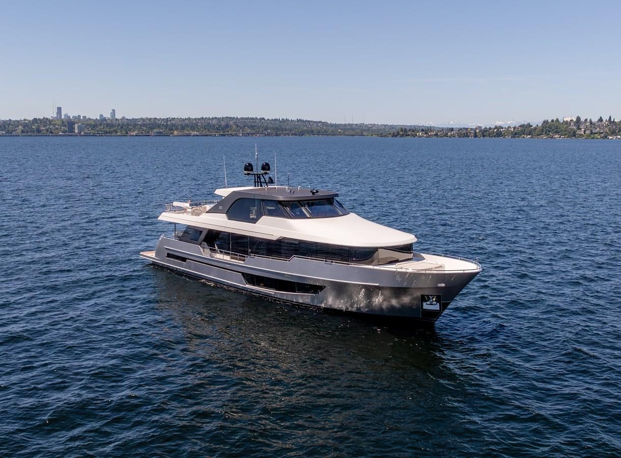 a boat on the water aboard OCEAN ALEXANDER 32L11 Yacht for Sale