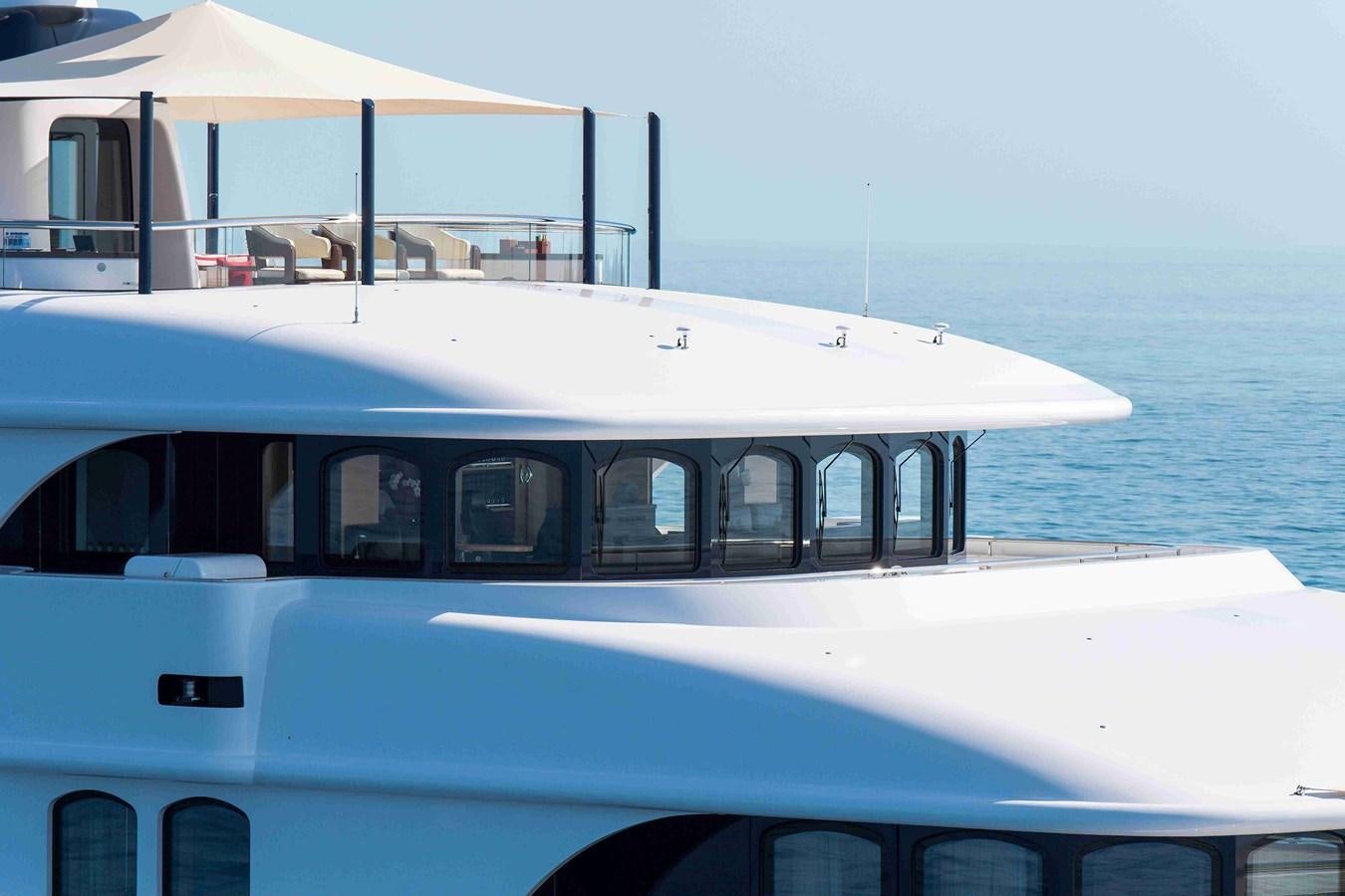 a boat on the water aboard AURORA Yacht for Sale