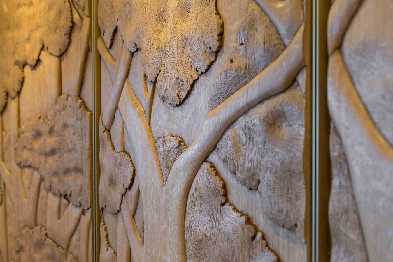 a close-up of some rocks aboard AURORA Yacht for Sale