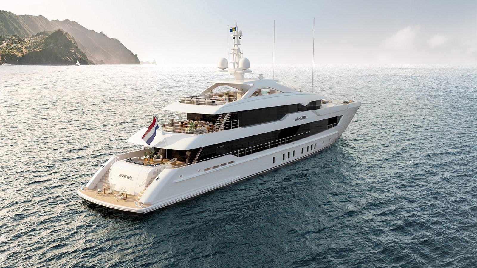 HEESEN 55M STEEL YN 20955 AGNETHA Yacht for Sale | 180' (55m) 2025