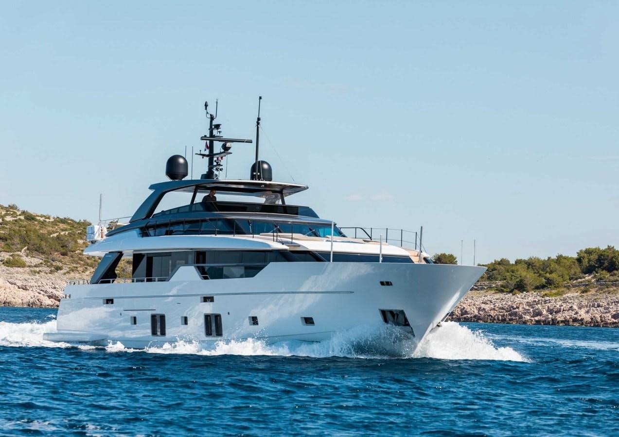 a boat on the water aboard ASYMMETRIC Yacht for Sale