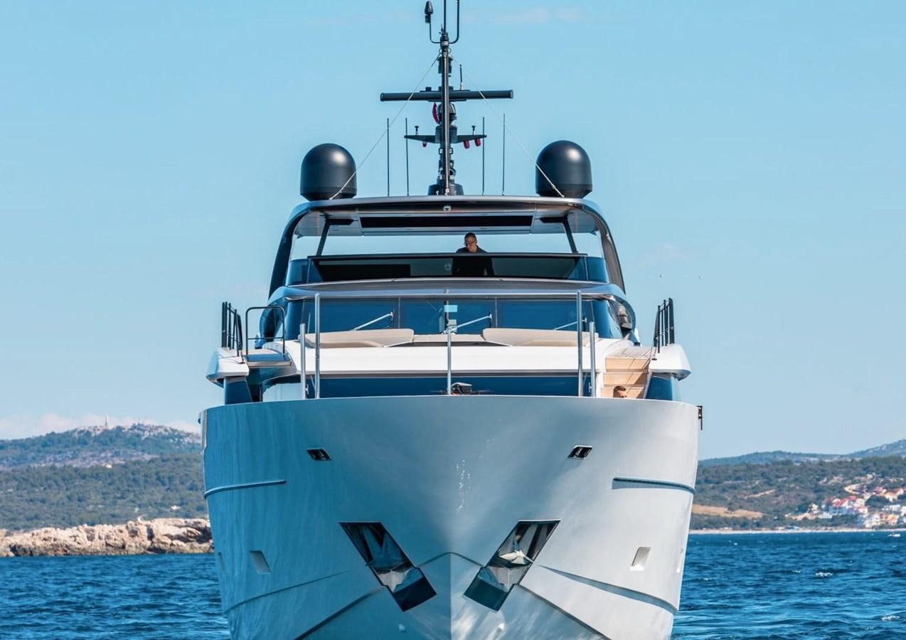 a boat on the water aboard ASYMMETRIC Yacht for Sale