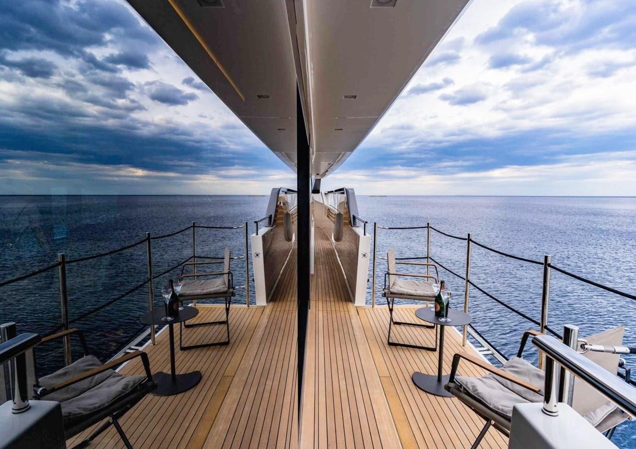 a boat on the water aboard ASYMMETRIC Yacht for Sale