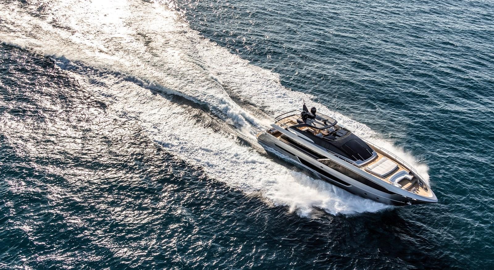a boat on the water aboard IRON GRYPHON Yacht for Sale