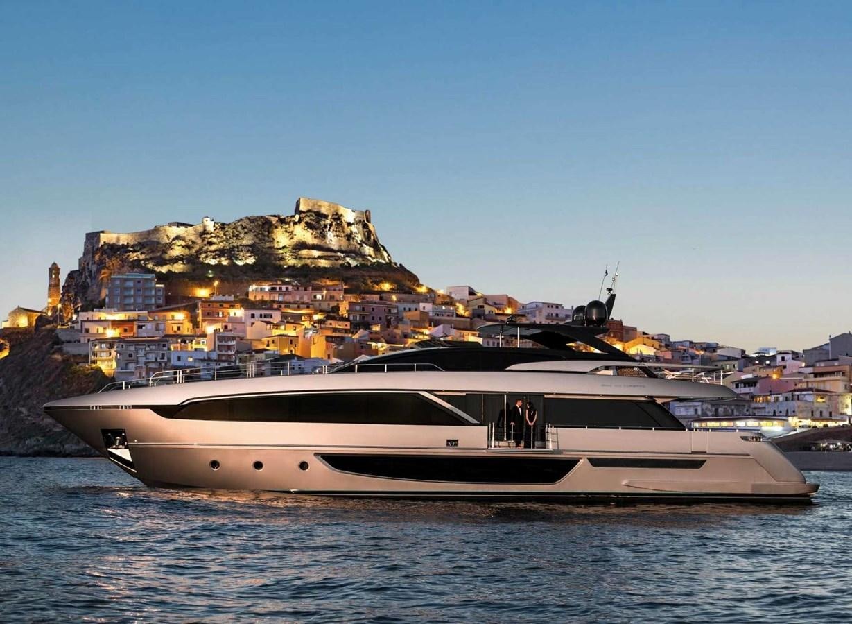 a boat in the water aboard IRON GRYPHON Yacht for Sale