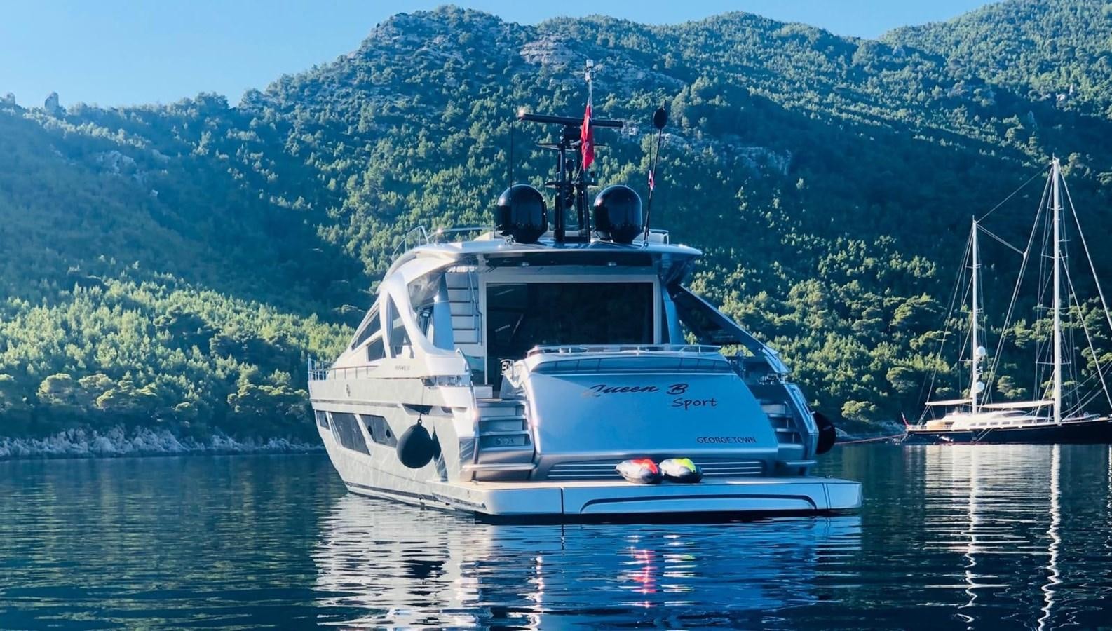 a boat on the water aboard QUEEN B SPORT Yacht for Sale