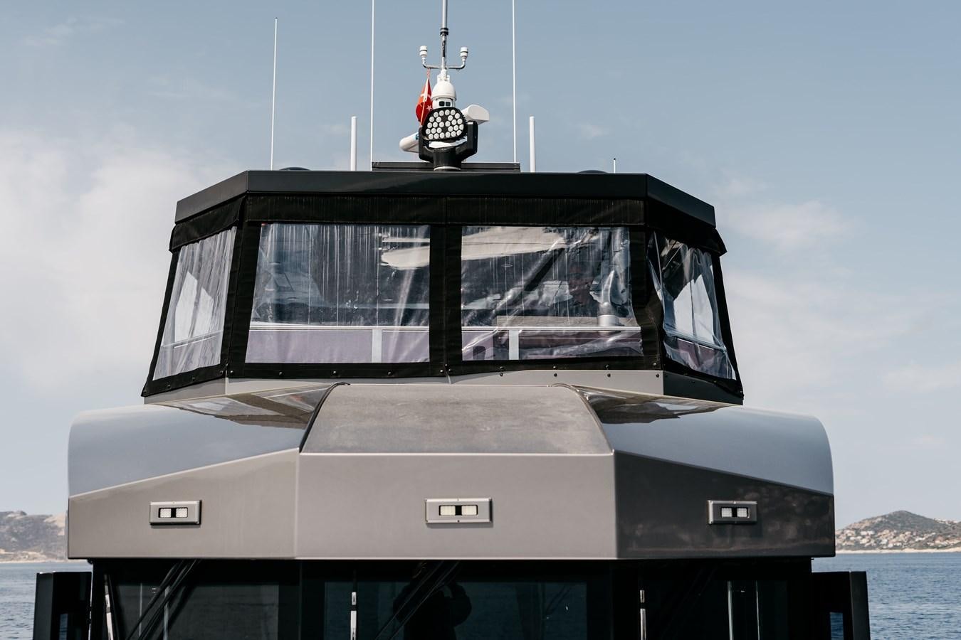 a boat on the water aboard BERING 70 LEVANNA Yacht for Sale