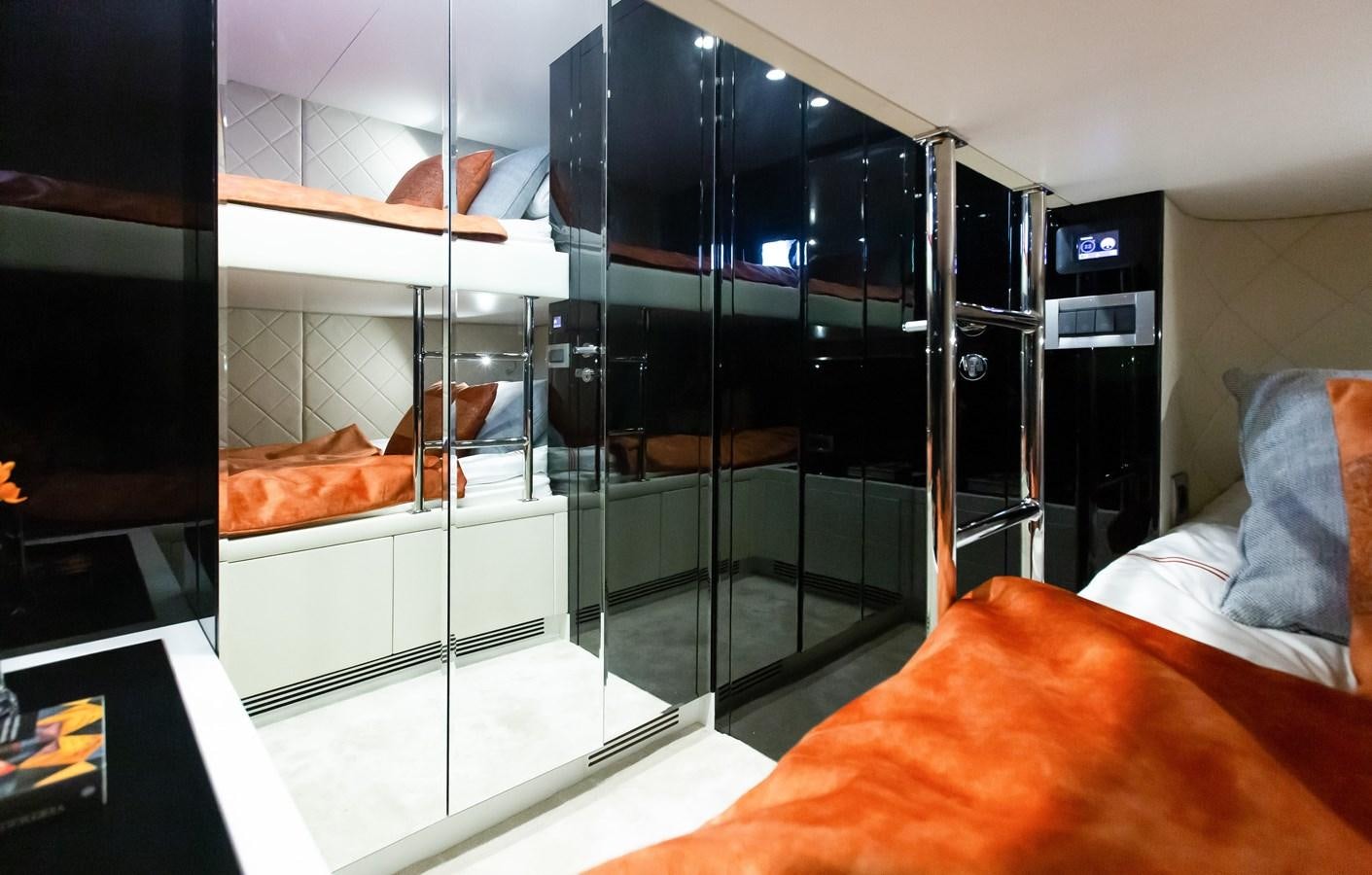 a black rectangular object with a glass display aboard BERING 70 LEVANNA Yacht for Sale