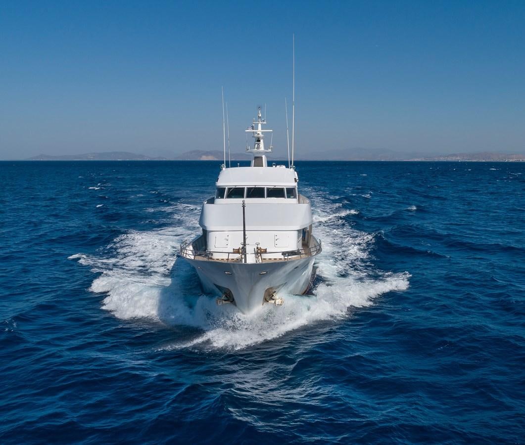 a boat on the water aboard ATHINA Yacht for Sale