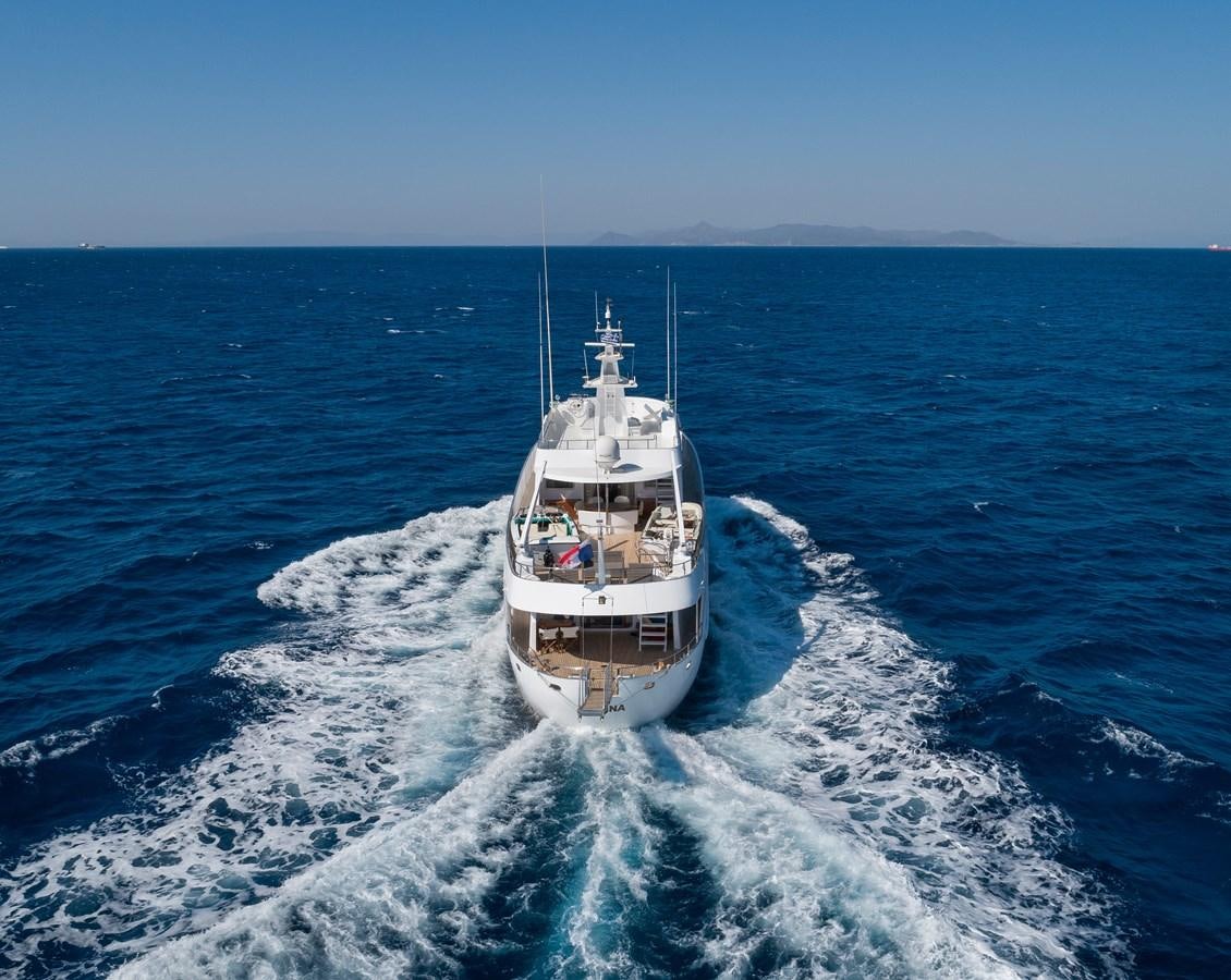 a ship in the water aboard ATHINA Yacht for Sale