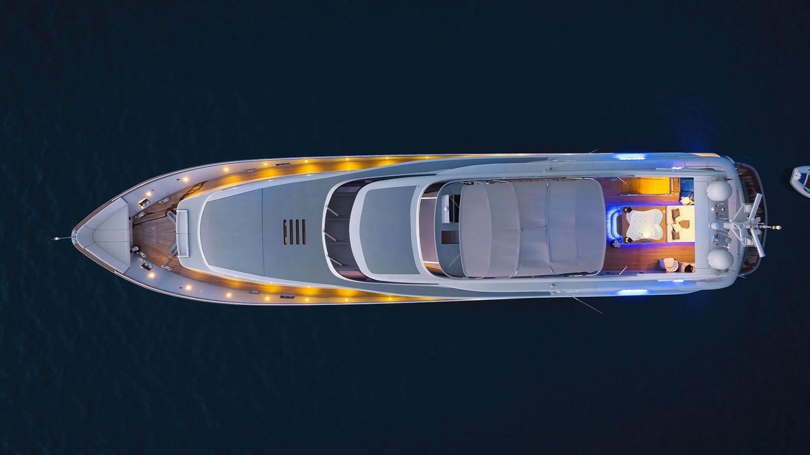 a close-up of a car aboard ANAVI Yacht for Sale