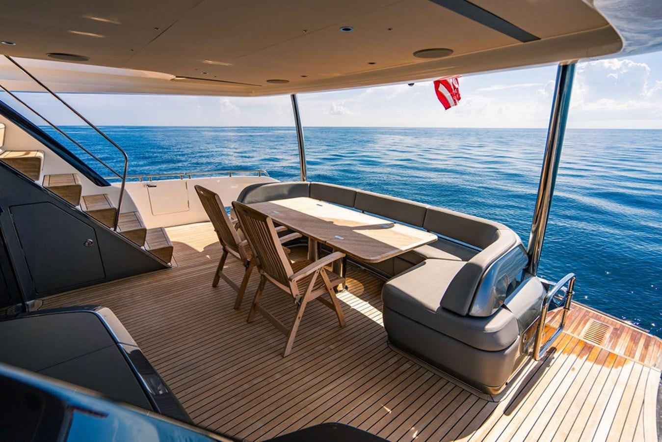 a boat on the water aboard TBANK Yacht for Sale