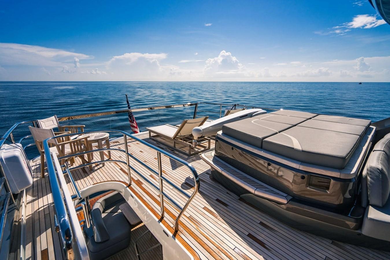 a boat on the water aboard TBANK Yacht for Sale