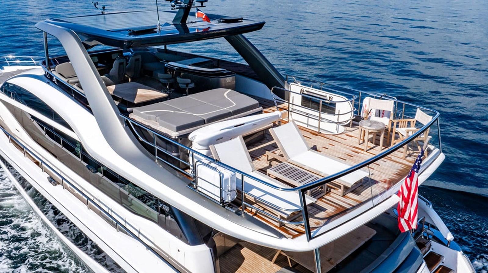 a boat on the water aboard TBANK Yacht for Sale