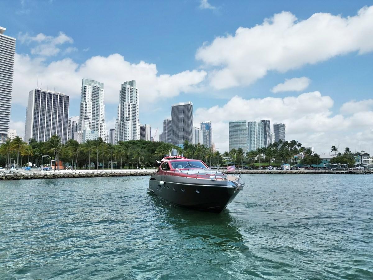 a boat on the water aboard NOTORIUS Yacht for Sale