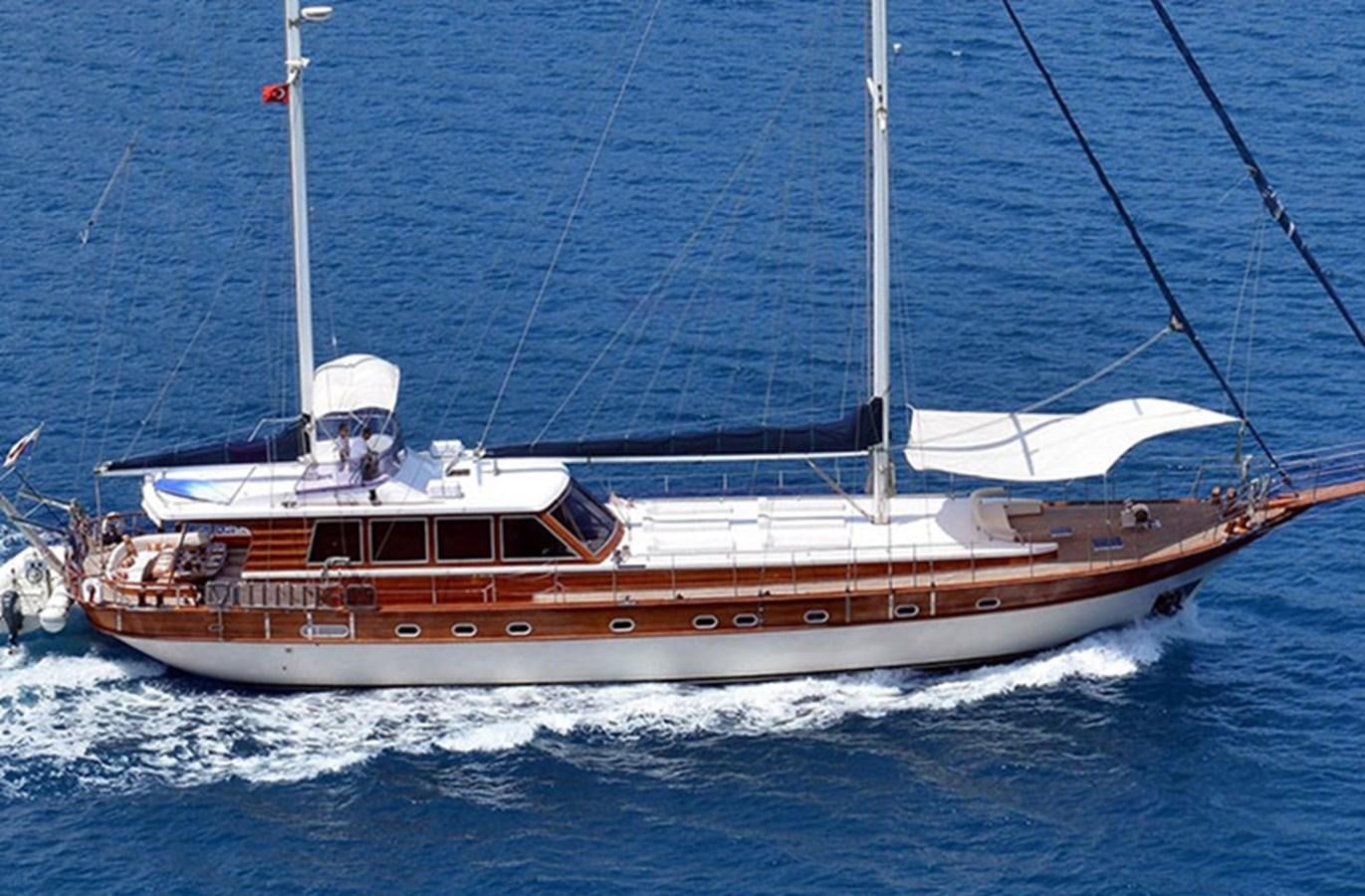 a boat on the water aboard EUPH Yacht for Sale