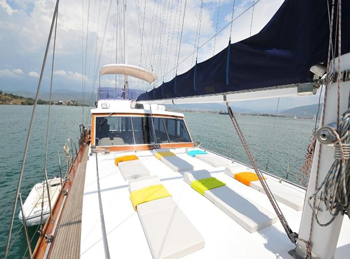 a boat on the water aboard EUPH Yacht for Sale