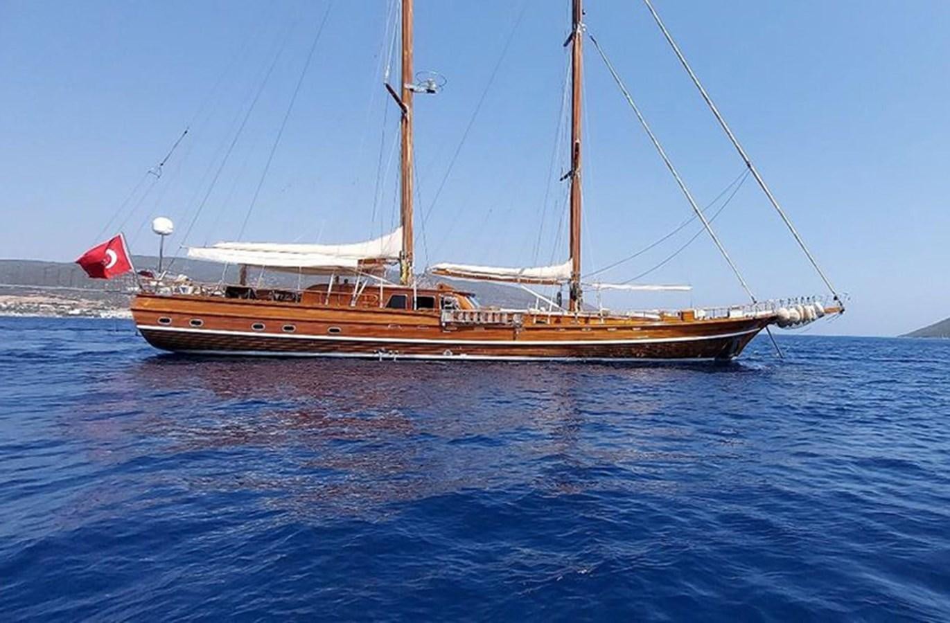 a boat in the water aboard SYY Yacht for Sale