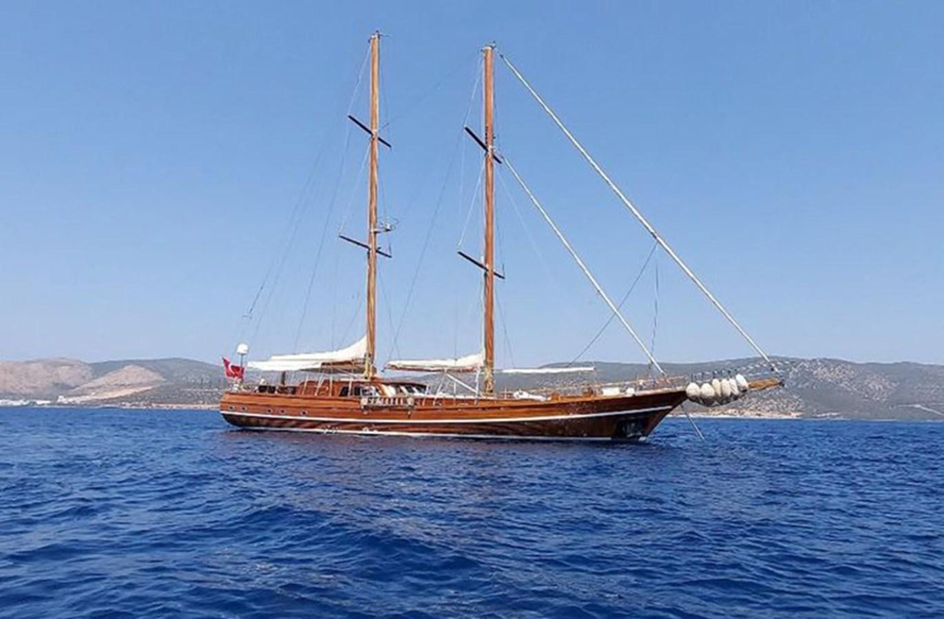 a boat in the water aboard SYY Yacht for Sale