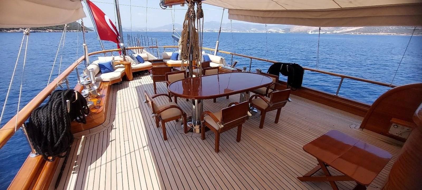 a boat on the water aboard SYY Yacht for Sale