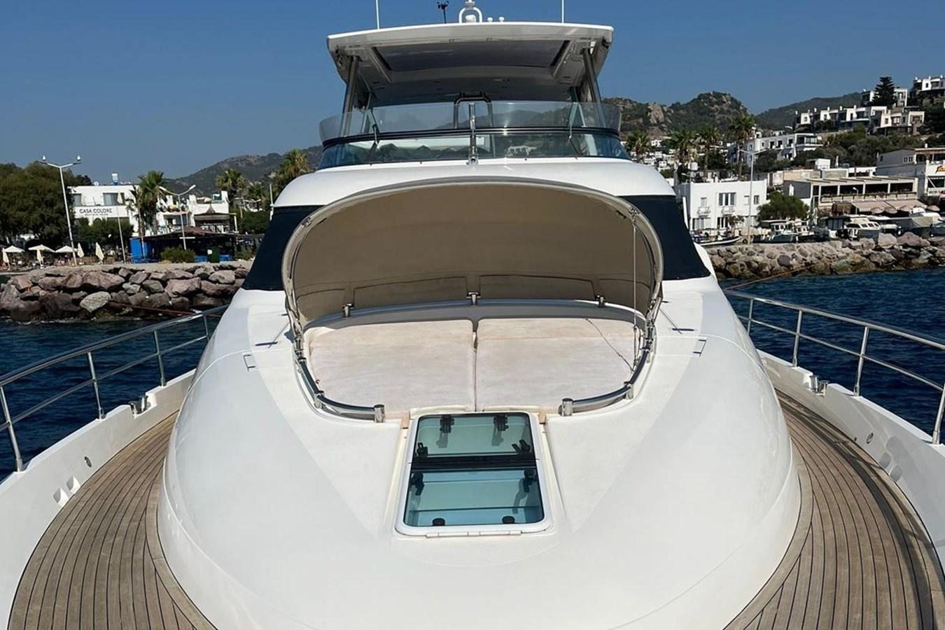 a boat on the water aboard FAIRLINE SQUADRON 78 2015 Yacht for Sale