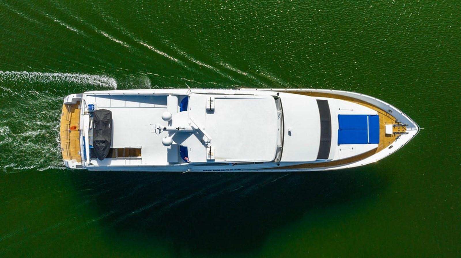 a boat on the water aboard NO REGRETS Yacht for Sale