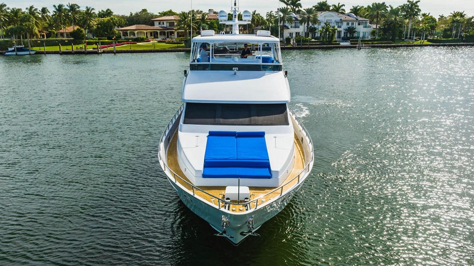 a boat on the water aboard NO REGRETS Yacht for Sale