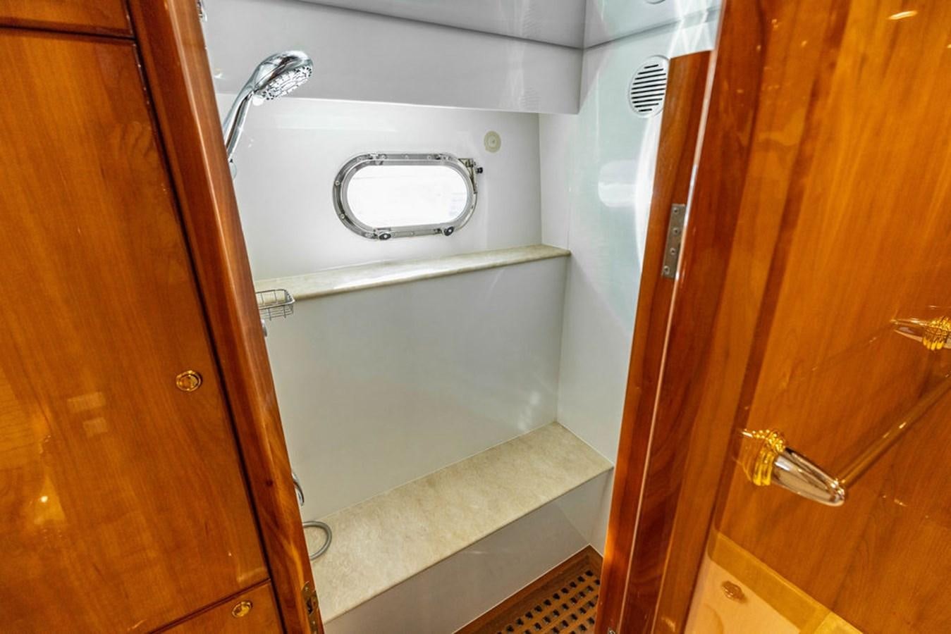 a white rectangular object with a handle aboard NO REGRETS Yacht for Sale