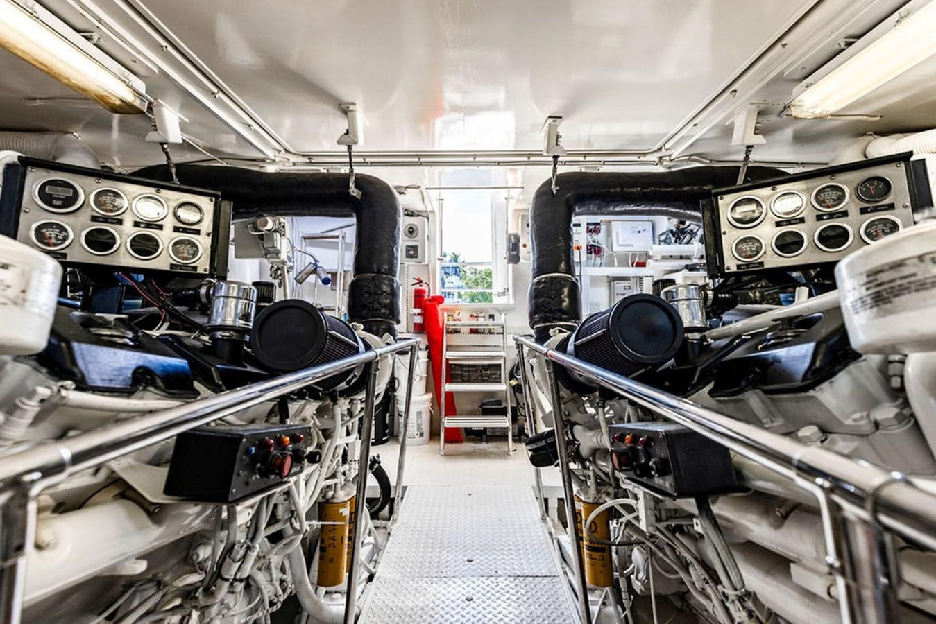 a room with equipment and equipment aboard NO REGRETS Yacht for Sale