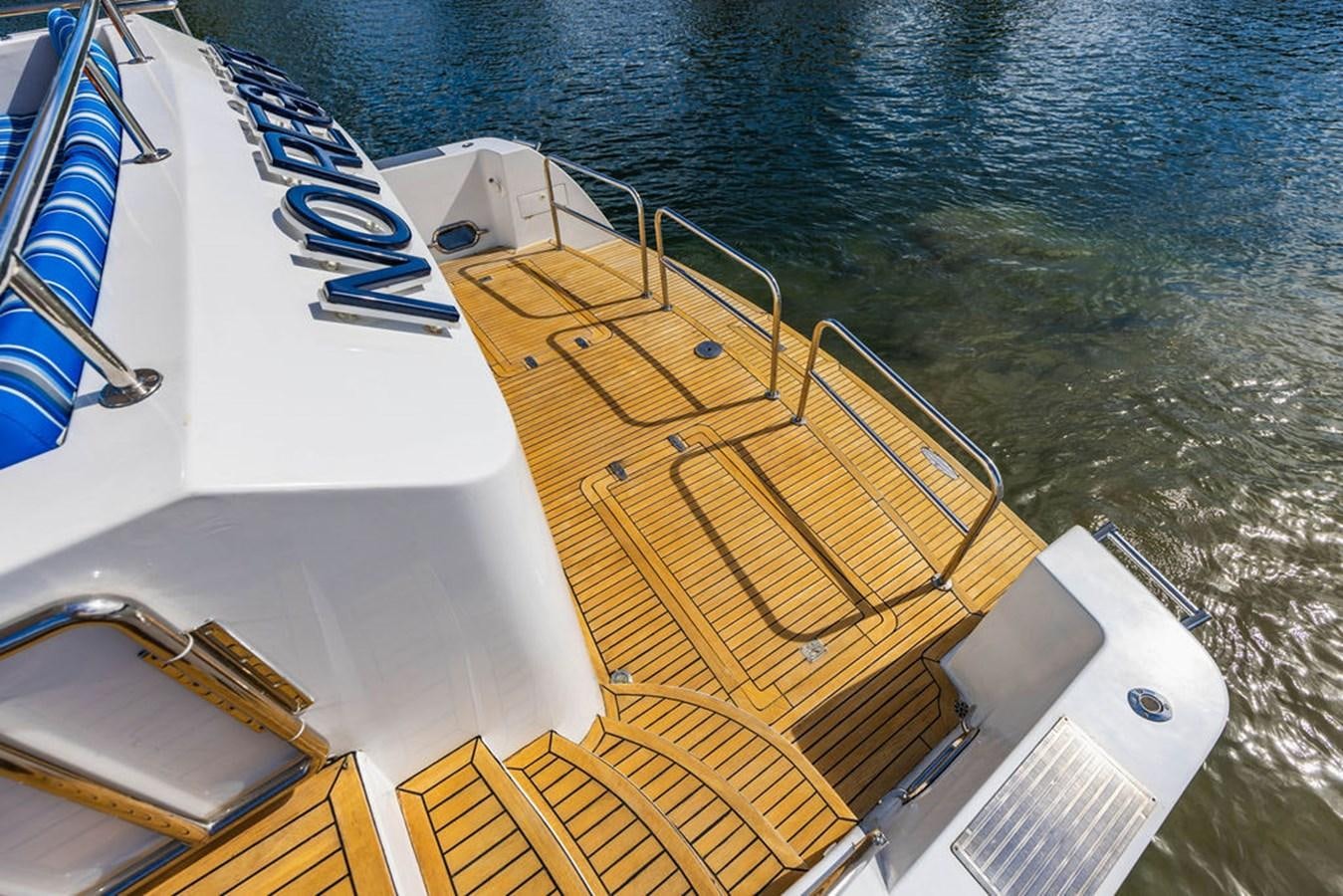 diagram, engineering drawing aboard NO REGRETS Yacht for Sale