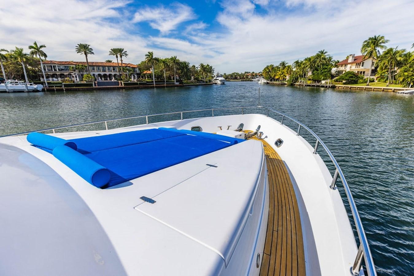 a boat on the water aboard NO REGRETS Yacht for Sale