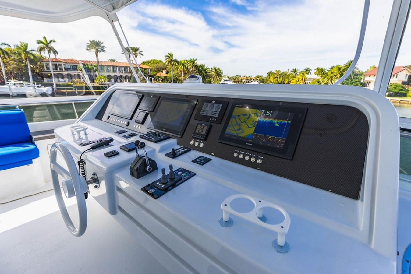 a boat on the water aboard NO REGRETS Yacht for Sale
