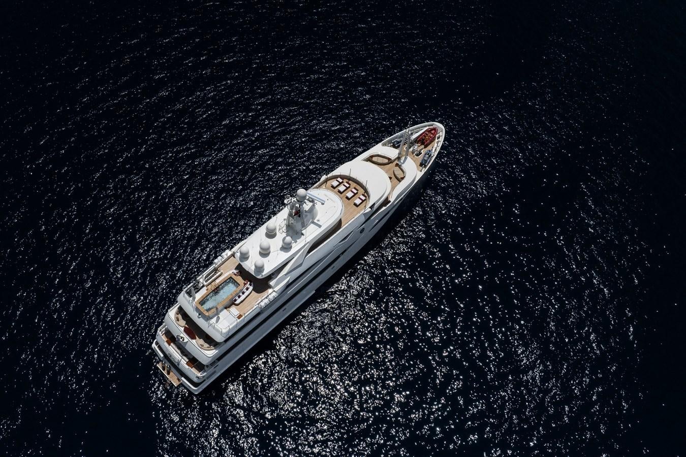 a gold ring with a diamond on it aboard RICHAR Yacht for Sale