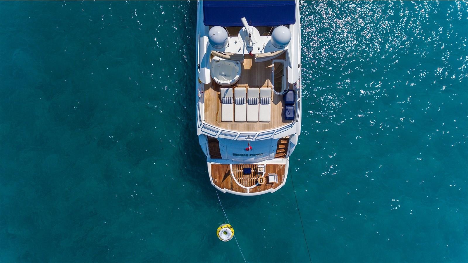 a ship in the water aboard WINNING STREAK 2 Yacht for Sale