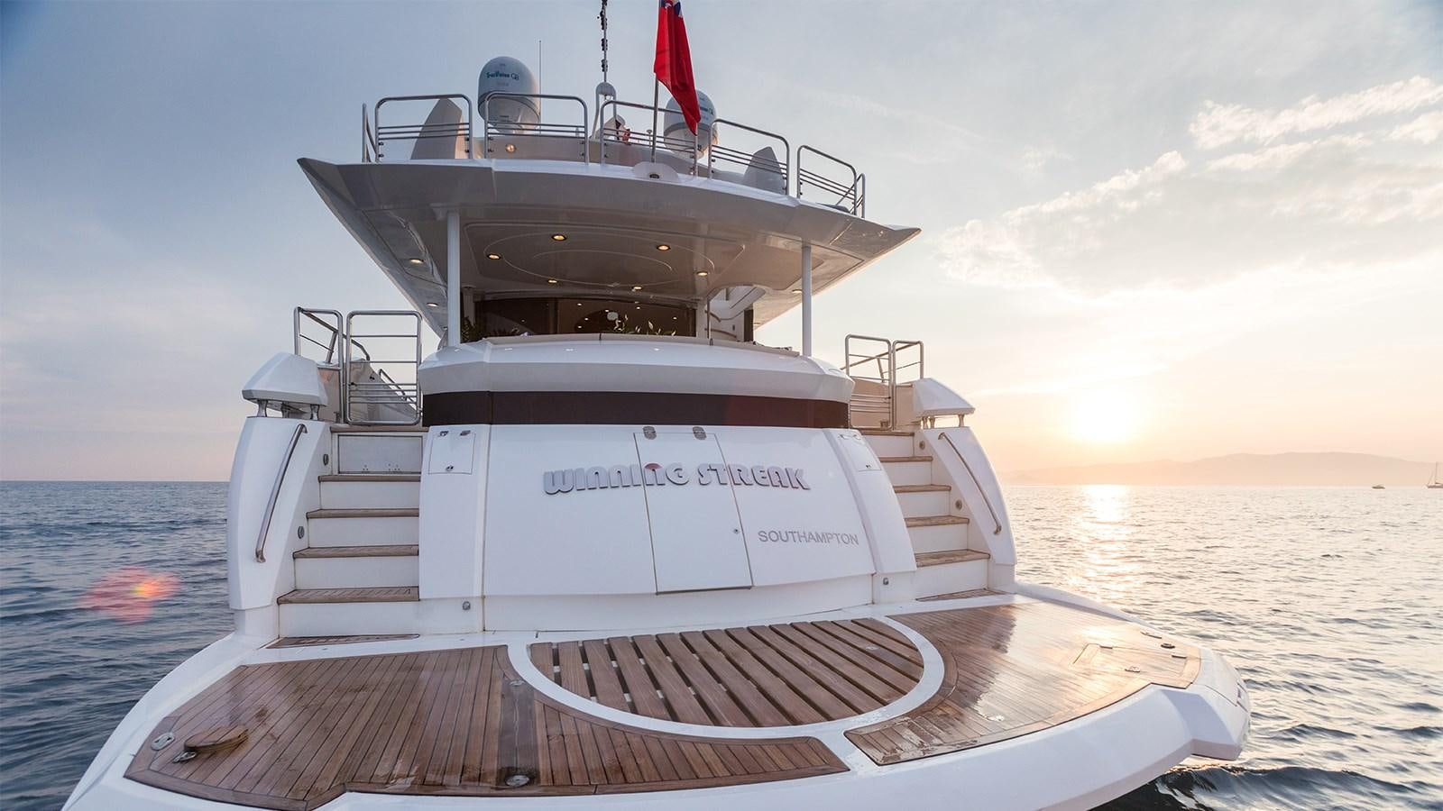 a boat on the water aboard WINNING STREAK 2 Yacht for Sale