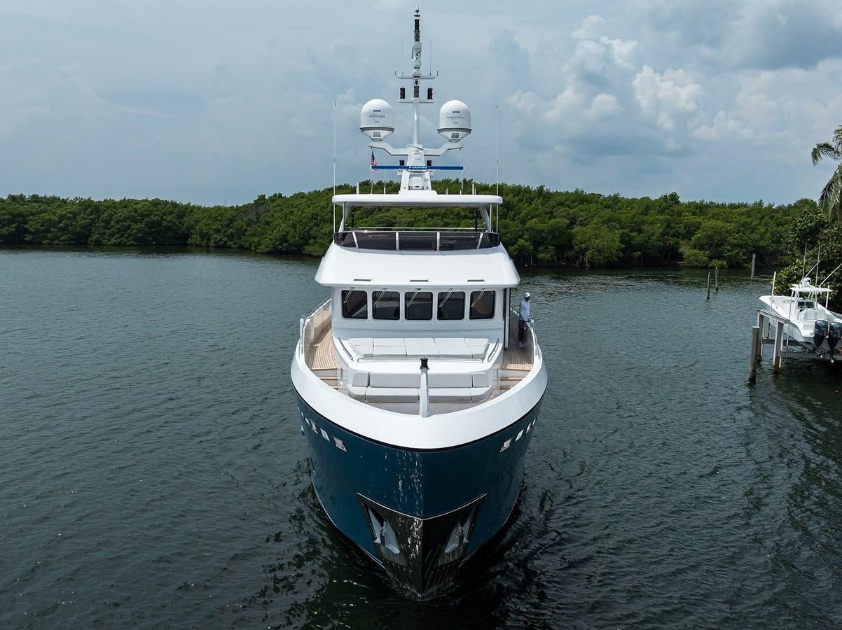 a boat in the water aboard UPTIGHT Yacht for Sale