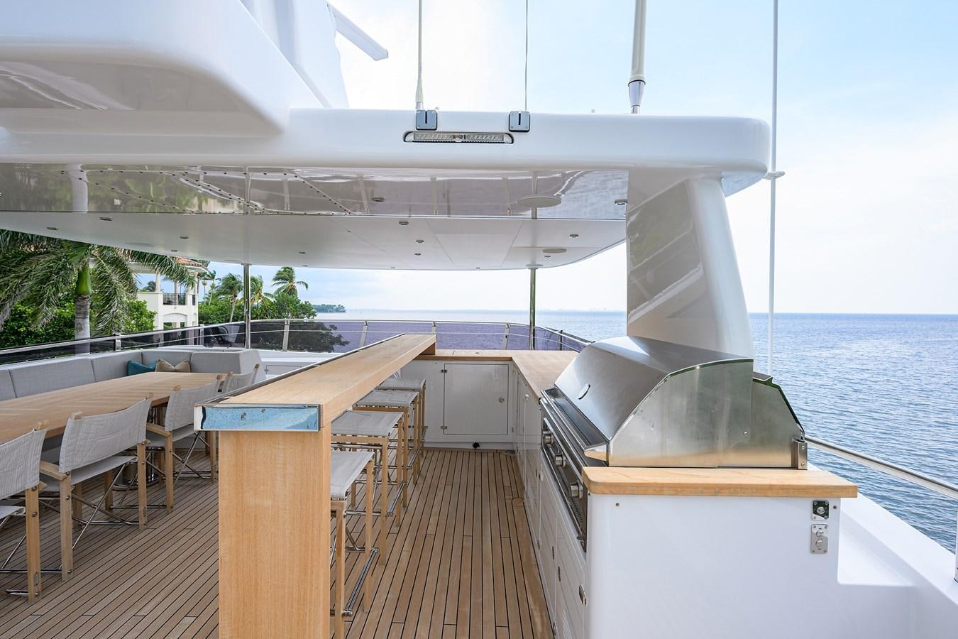 a boat on a body of water aboard UPTIGHT Yacht for Sale