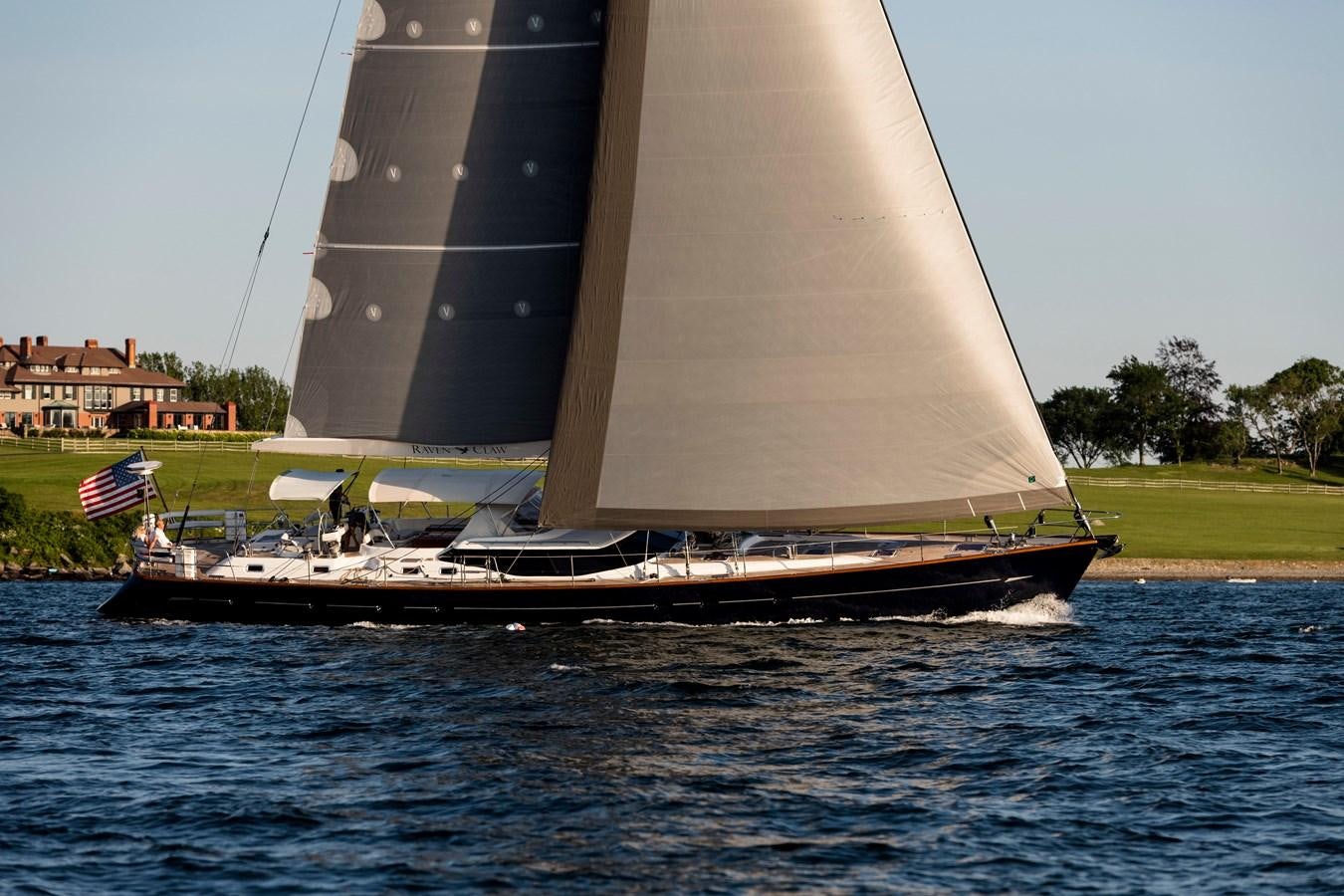 a sailboat on the water aboard RAVENCLAW Yacht for Sale