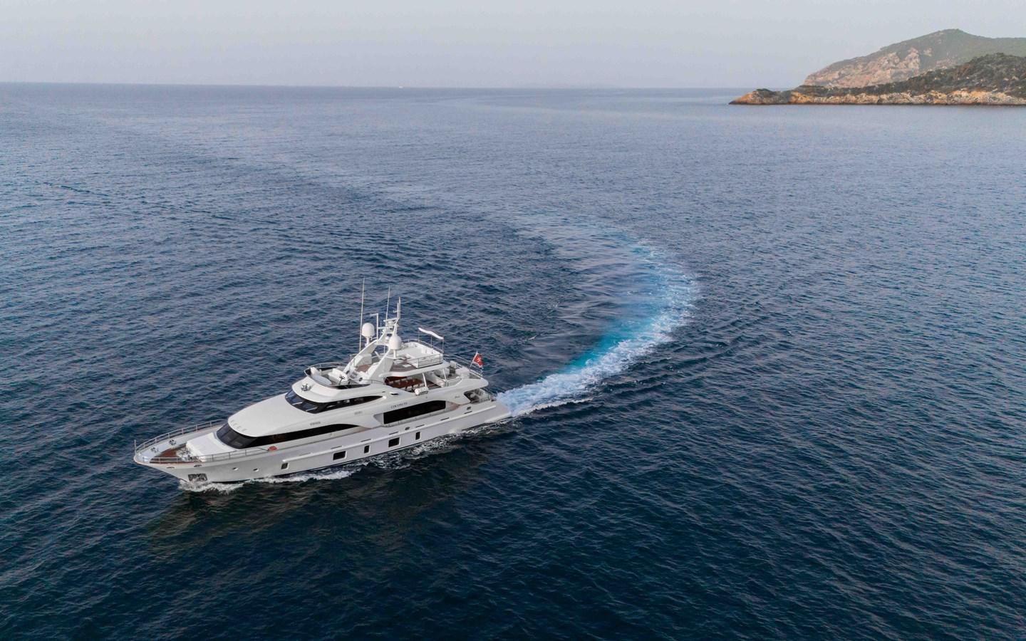 a boat on the water aboard COCONUTS Yacht for Sale